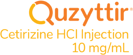 Quzyttir® (cetirizine hydrochloride injection)